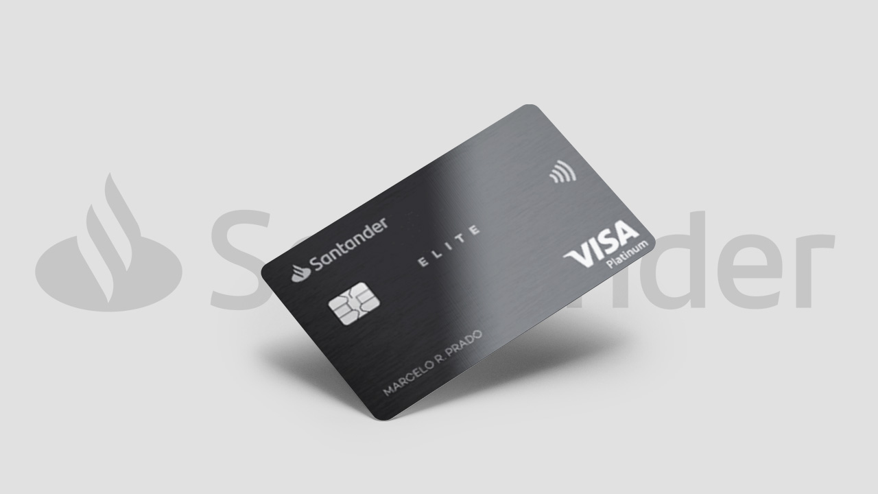 Cartão de crédito Santander Elite: conheça o cartão que oferece descontos na fatura e em viagens